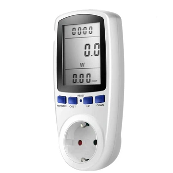 Ваттметр цифровой энергометр Intertek Cat II