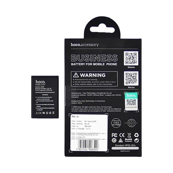 Аккумулятор Hoco BL-4C для Nokia 6300/ 5100/ 6100/ 6260/ 7200/ 7270/ 7610/ X2-00/ C2-05