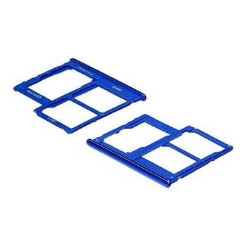 Держатель для SIM карты для Samsung A315/A405/A415 Galaxy A31/A41 (2020)/A40 (2019) Prism Crush синий синий