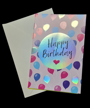 Листівка з конвертом "Birthday party" 15*10см (8708-005-6)