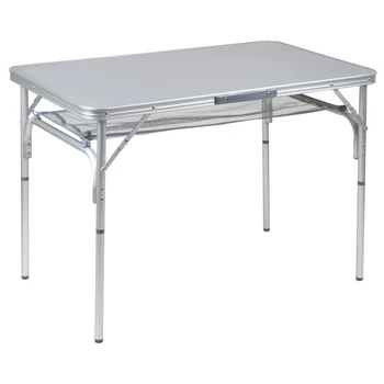 Стіл складаний Bo-Camp Premium 100x70 см, алюмінієвий каркас, до 25 кг, Grey (1404422)