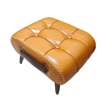 Пуф для коридору Bouton Pouf лофт дизайнерський коричневий