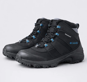 Дитячі зимові черевики Columbia Waterproof розмір 33, чорні
