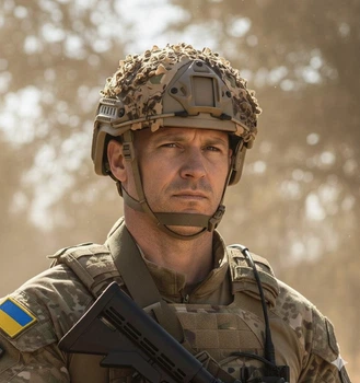 Универсальный маскировочный кавер «Ольха» Пиксель для тактических шлемов типа Fast, Mich