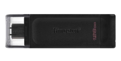 Kingston Накопичувач 128GB USB 3.2 Type-C Gen 1 DT70