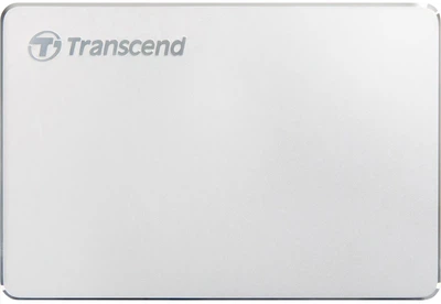 Портативний жорсткий диск Transcend 2TB USB 3.1 Type-C StoreJet 25C3S Срібний