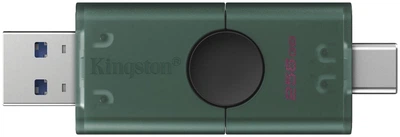 Накопичувач Kingston 256GB USB 3.2 Type-A + Type-C DT DuoG2
