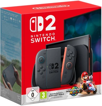 Konsola Nintendo Switch 2 + Mario Kart World (0045496321529) (HAE10560725398) - Outlet