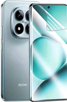 Гидрогелевая защитная пленка для смартфона Xiaomi Redmi Note 13 Pro Plus 5G / Прозрачная