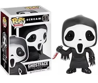 Фигурка из фильма Крик 51 Призрачное Лицо Scream Ghost Face 9 см Китай
