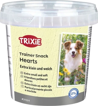 Ласощі для собак Trixie Mini Hearts Відро пластик 200 г (4011905315249)