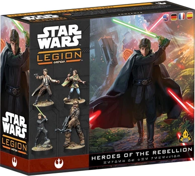Доповнення до настільної гри Atomic Mass Games Star Wars Legion 2.0: Герої Повстання (англійське видання) SWQ14 (841333133009)