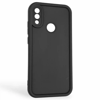 Чохол силіконовий Soft Touch для Xiaomi Redmi Note 7 чорний (Повний захист камери)
