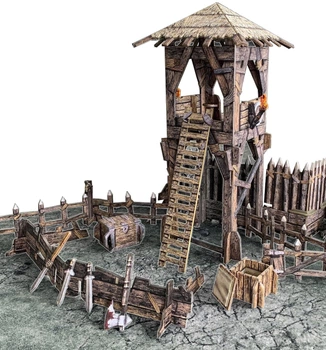 Zestaw do budowania wieży Battle Systems: Lookout tower (5060660091928)