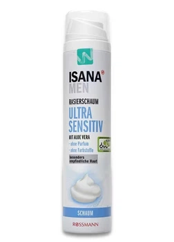 Піна для гоління чоловіча Isana Men Ultra Sensitiv 300 мл