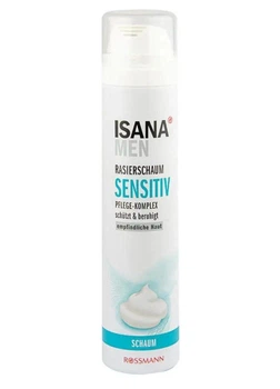 Піна для гоління чоловіча Isana Men Rasier Schaum Sensitiv 300 мл