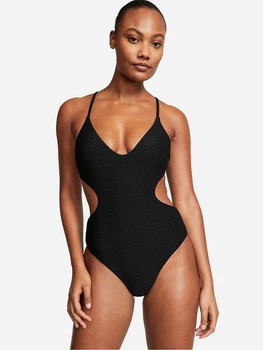 Купальник суцільний жіночий Victoria's Secret 168020340 2XL Чорний (1159847827)