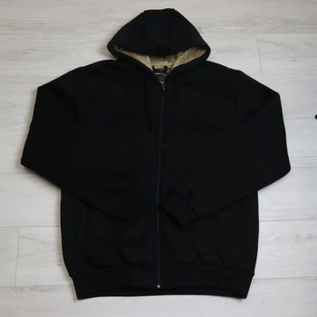 Батник чоловічий теплий на міху чорний, 3XL розмір Masimar ( KLS- 001)