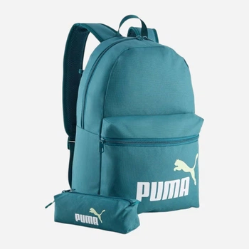 Рюкзак спортивный 20 л Puma Phase Elevated 09219029 Emerald Ice (4069162046420)