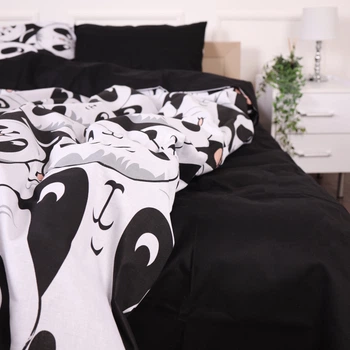 Простынь MirSon Бязь 17-4850 Panda 150 х 220 см (2200009584565)