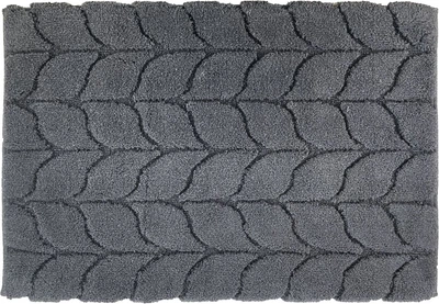 Килимок для ванної кімнати Saniflor Treccia 40×60 см Сірий 3FTAU443290 (8014341000720)