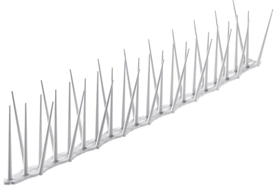 Шипи для відлякування птахів Kadax Dierre 50 шт Білі (K10042)