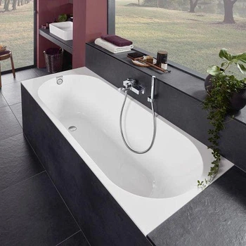 Ванна квариловая VILLEROY & BOCH OBERON 2.0 UBQ181OBR2DV-01, 180x80 см, белый