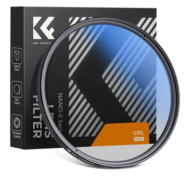 Поляризационный фильтр K&F Concept HMC CPL 52mm