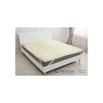 Наматрасник MirSon Eco Light №1723 Bamboo Air-line на резинке по углам Pink 80x190 см (2200002890410) MirSon 2200002890410 876850