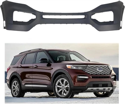 Бампер передний Ford Explorer 2020-2024 Pokess (lb5z17d957aaptm, lb5z-17d957-aaptm, LB5Z-17D957-SCPTM)