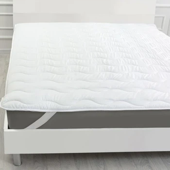 Наматрасник MirSon №5003 Exclusive Line Light обычный с резинкой по углам 160x200 см (2200005333587) MirSon 2200005333587 891026