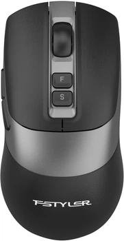 Миша A4Tech Fstyler FB50C Plus Wireless/Bluetooth Black (4711421002868)