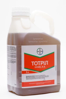 Гербіцид Bayer Тотріл по посівах часнику та цибулі 5 л