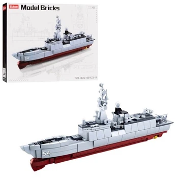 Конструктор SLUBAN "Model Bricks": Військовий корабель (M38-B0702)