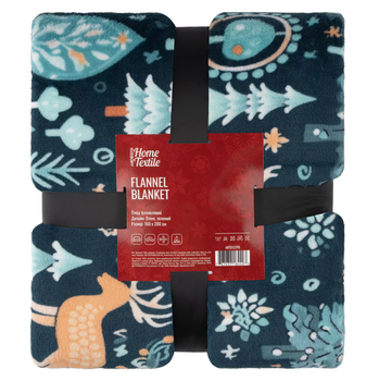 Плед 160х200 см Ardesto Christmas Flannel ART0127PB