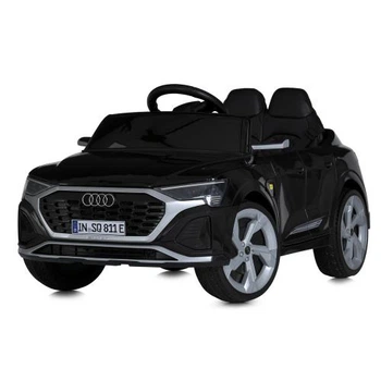 Машина M 5899EBLR-2 з пультом, музикою, світлом, шкірою, чорний