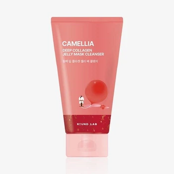 Гель-маска з екстрактом камелії та колагеном ROUND LAB Camellia Deep Collagen Jelly Mask Cleanser 150 мл