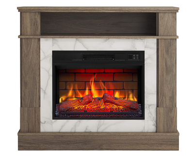 Электрокамин ArtiFlame For Living AF23BS дуб серый