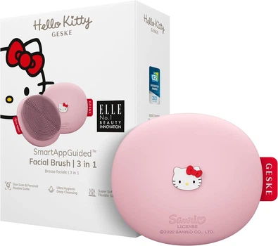 Силиконовая щетка для очистки лица GESKE Hello Kitty