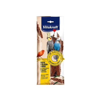 Ласощі Vitakraft VITA Nature Red Foxtail Millet для декоративних папуг з чумизою 80 г