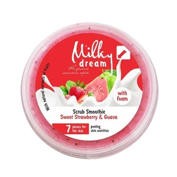 Скраб-смузі для тіла пінний Milky Dream "Sweet Strawberry & Guava" 140 г