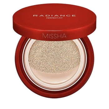 Тональный кушон Missha Radiance Perfect-Fit Cushion Foundation SPF 50 No21N Vanilla, 15 г