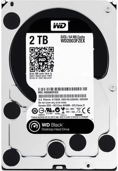 Накопичувач HDD 2TB WD 7200rpm 64MB (WD2003FZEX)