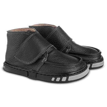 Детские анатомические barefoot демисезонные ботинки Magical Shoes TupTup Black 29