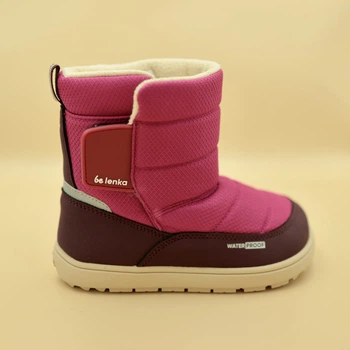 Детские зимние анатомические barefoot сапоги be Lenka Ailo Kids Berry 30
