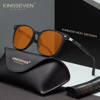Очки компьютерные Blue Blocker 99% для мужчин и женщин KINGSEVEN 7868 Black 99