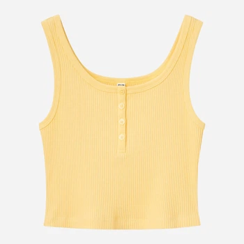 Топ женский Uniqlo 717313876 XL Желтый (1159799892)