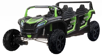 Електромобіль для дітей Buggy ATV Racing UTV2000 4-місний Зелений (5903864942293)
