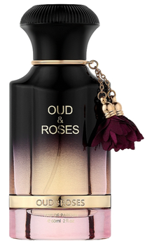 Woda perfumowana unisex Ahmed Al Maghribi Oud & Roses 60 ml (6290360616490)