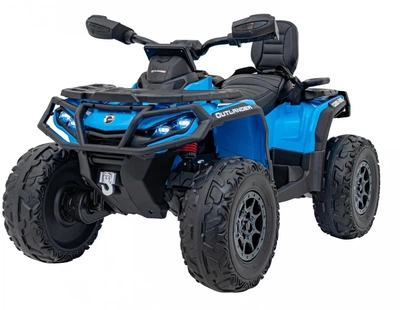 Електромобіль для дітей Quad Can Am Outlander ATV 1-місний Синій (5903864982749)